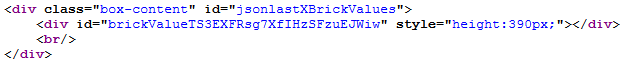PUT THIS HTML CODE AT THE POSITION WHERE THE TIME SERIES SHOULD APPROACH