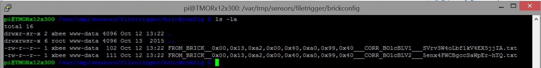SLIST COMMAND RESULT IN FILE SYSTEM